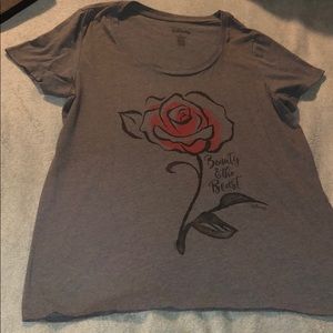 Torrid Size 1 Disney Beauty and the Beast Shirt